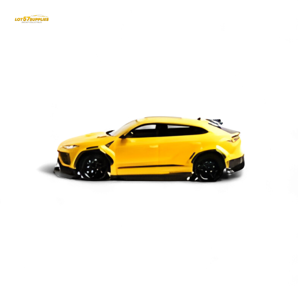 Flame Lamborghini Urus LBWK Giallo Auge Yellow Resin 1:64