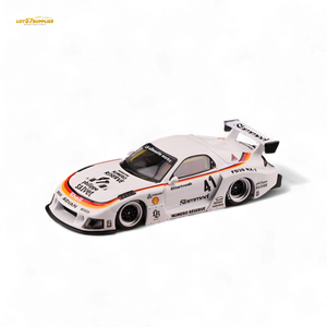 Inno64 Mazda RX-7 LBWK in White 1:64 IN64-LBWK-RX7-02