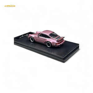 HobbyFans Porsche Singer 930 Turbo Study Ghost Player Custom Pink 1:64