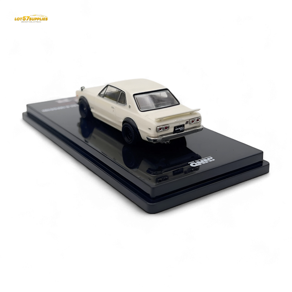 Inno64 Nissan Skyline 2000 GT-R (KPGC10) in White 1:64