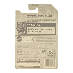 Hot Wheels Mad Mike Drift Attack - Exotics Series 5/10