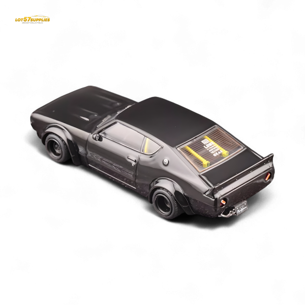 Inno64 Nissan Skyline 2000 GT-R KPGC110 KENMERI Black 1:64