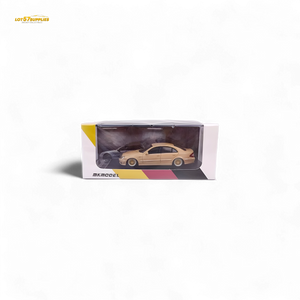 MK Model Mercedes-Benz E63 AMG W211 Lowered in Desert Yellow 1:64