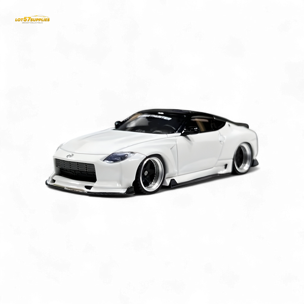 Error404 Nissan 400Z White Limited to 499 Units 1:64 Resin Model