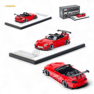 Microturbo Honda S2000 Roadster Pandem Rocket Bunny Aero Kit in Red 1:64