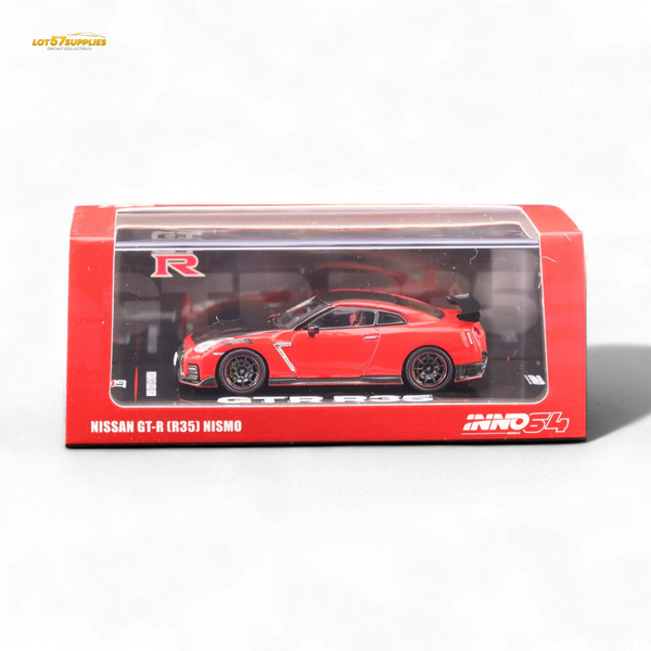 Inno64 NISSAN GT-R (R35) NISMO Red 1:64