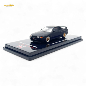 Inno64 Nissan Skyline GT-R R32 Matt Black "THE DIECAST COMPANY" Special Edition 1:64 IN64-R32-MB