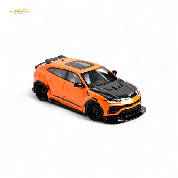 Flame Lamborghini Urus LBWK Metallic Orange Resin 1:64