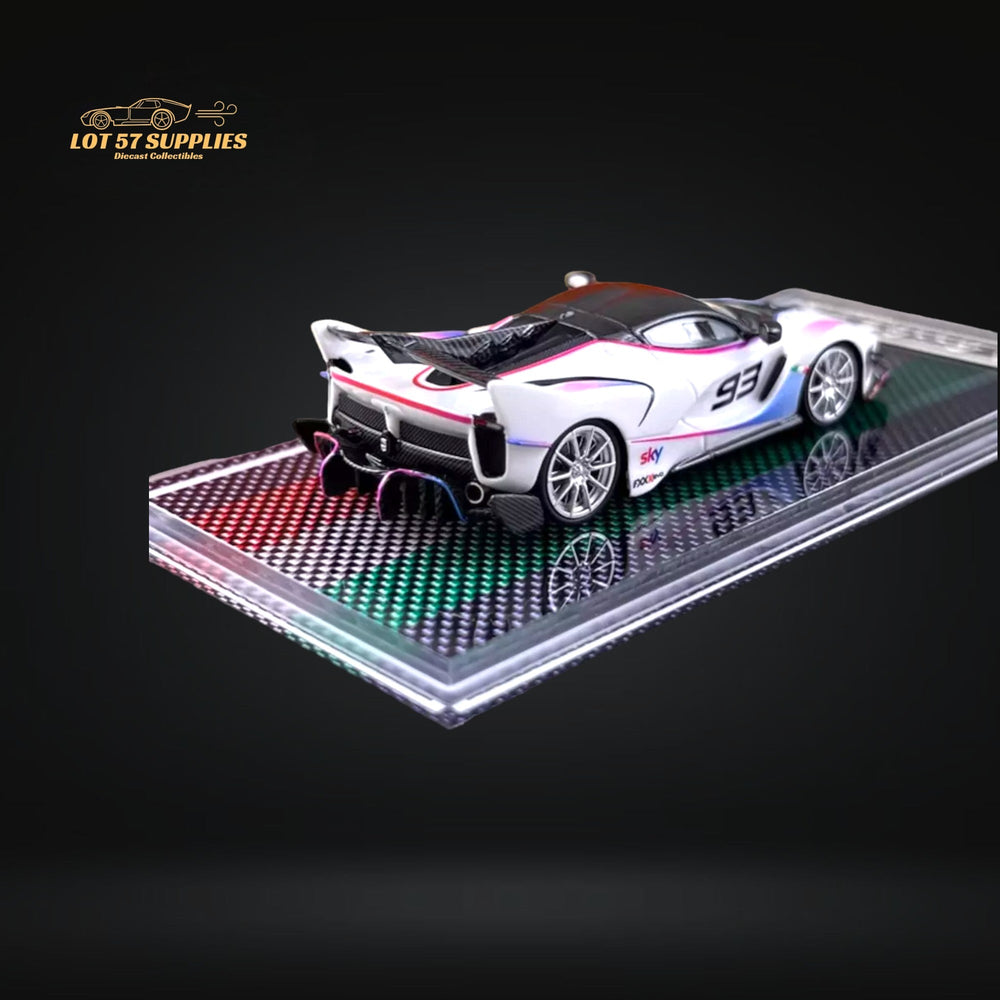 U2 Ferrari FXX-K Evo White #93 1:64