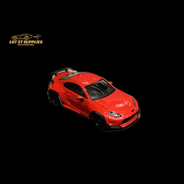 Fuji Toyota GR86 Rocket Bunny Pandem in Red 1:64