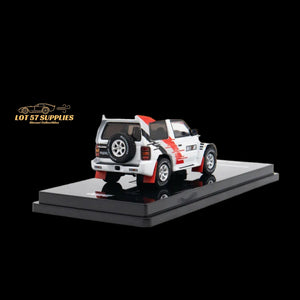 Inno64 Mitsubishi Pajero Evolution "RALLIART" in White 1:64 IN64-EVOP-RAWHI