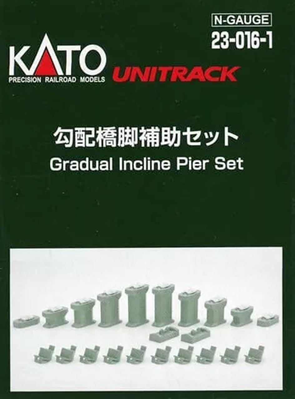 PowerHobby Kato 23-016-1 (N Scale) Unitrack Gradual Incline Pier Set