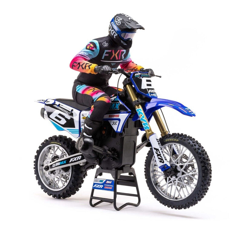 LOSI LOS06000T2 1/4 Promoto-MX Motorcycle RTR, Club MX Blue