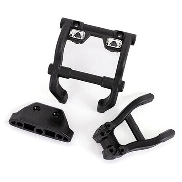 Traxxas 6777X Wheelie Bar Mounts & Rear Skid Plate for Stampede 4x4