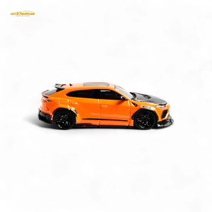 Flame Lamborghini Urus LBWK Metallic Orange Resin 1:64