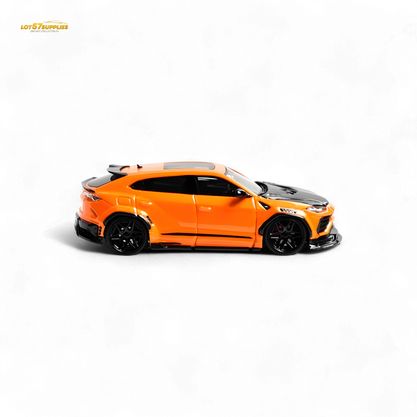 Flame Lamborghini Urus LBWK Metallic Orange Resin 1:64
