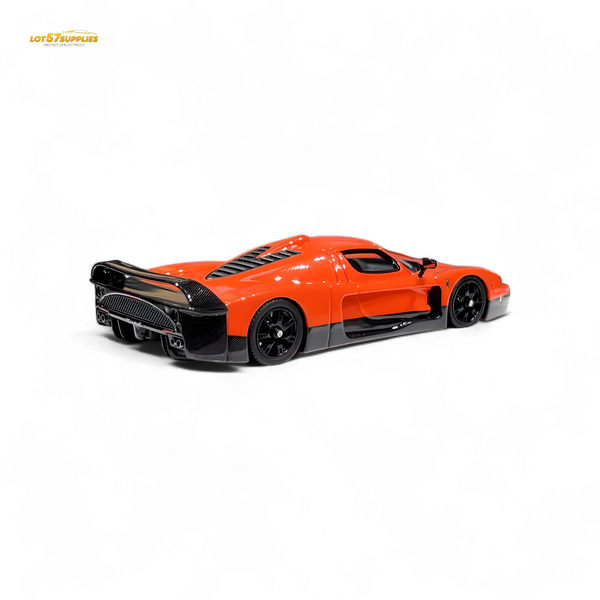 YM Model Maserati MC12 Stradale Corsa 2-Tone Orange 1:64