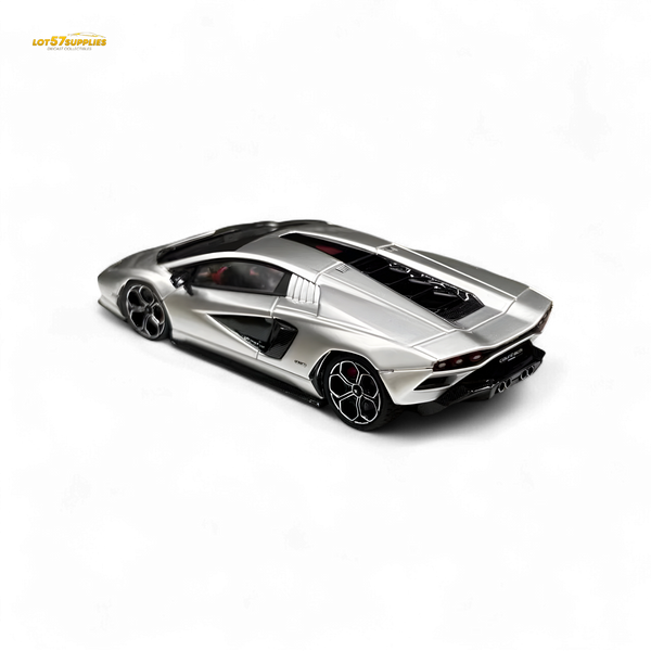 Fuelme Model NEO COUNTACH LPI 800-4 ARGENTO LUNA 1:64 Resin