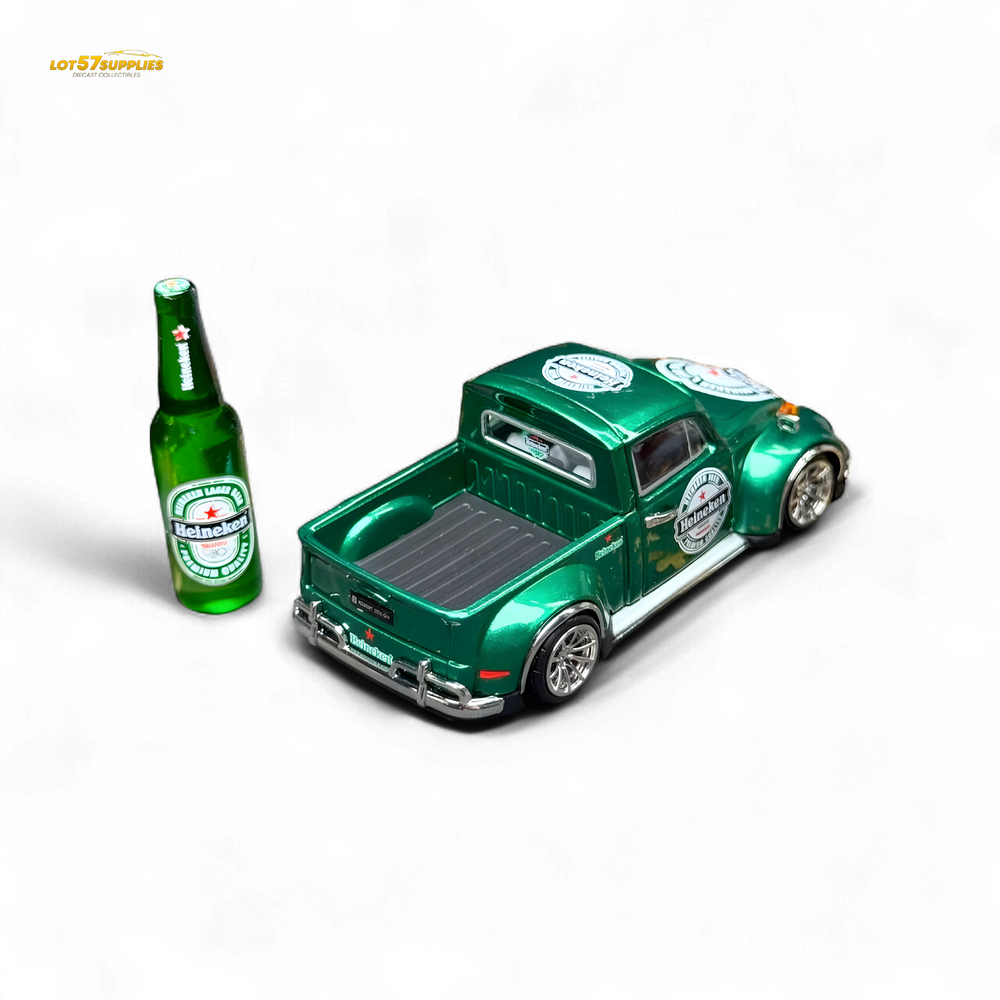 Liberty 64 Beetle Pickup - H E I N E K E N Livery 1:64