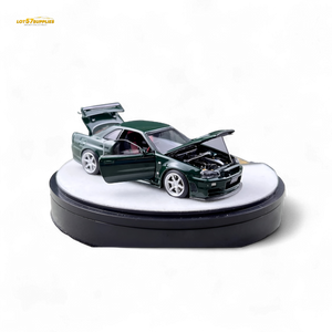 PGM Nissan GTR R34 Z-TUNE - British Green 1:64 Luxury Box 1:64