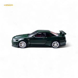 PGM Nissan GTR R34 Z-TUNE - British Green 1:64 Ordinary