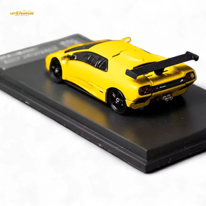 DCM Lamborghini Diablo GT-R Yellow Diecast Model 1:64 Limited to 500 Pcs
