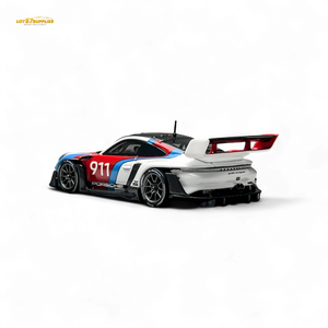 HKM Model Porsche 911 (992) GT3 R Rennsport White #911 1:64