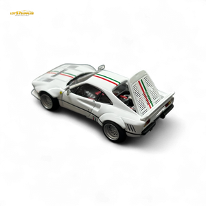Hone Model 64 288GTO Wide-Body - Latte Art White 1:64