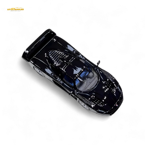 YM Model Maserati MC12 Stradale Corsa Black 1:64