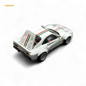 Hone Model 64 288GTO Wide-Body - Latte Art White 1:64