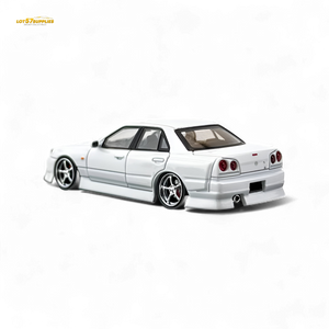 Mortal ER34 SKYLINE URAS Pearl White 1:64