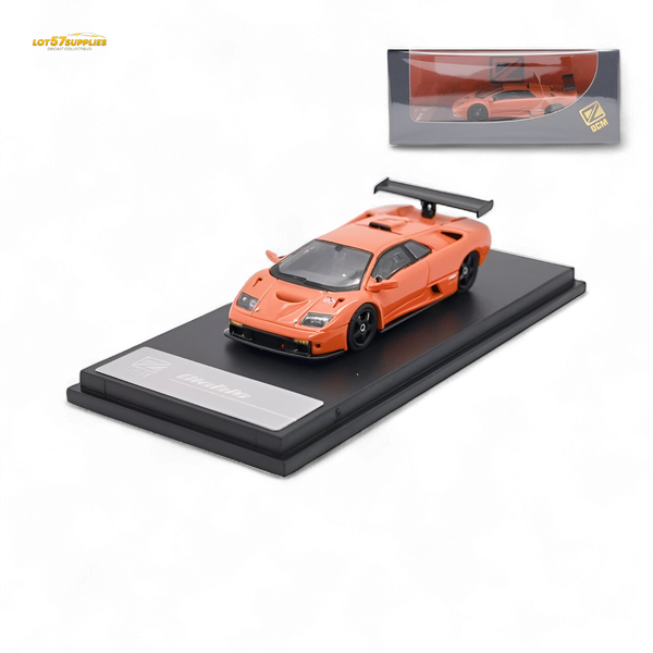 DCM Lamborghini Diablo GT-R Orange Diecast Model 1:64 Limited to 500 Pcs