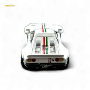 Hone Model 64 288GTO Wide-Body - Latte Art White 1:64
