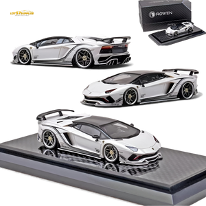 YM Model Lamborghini Aventador S Rowen White 1:64