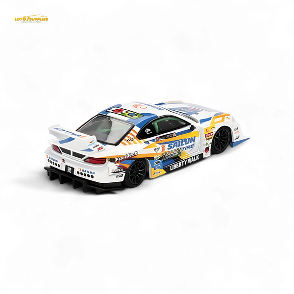 Mini-GT Nissan LB-Super Silhouette S15 Silvia 2023 Formula Drift Japan #895 1:64