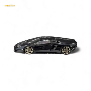 Fuelme Model NEO COUNTACH LPI 800-4 NERO MAIA BLACK 1:64 Resin