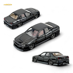 Mortal ER34 SKYLINE URAS Metallic Black 1:64