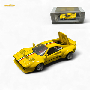 Hone Model 64 288GTO Wide-Body - Latte Art Yellow 1/64