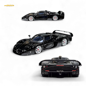 YM Model Maserati MC12 Stradale Corsa Black 1:64