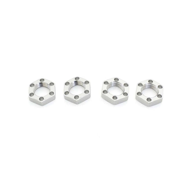 Kyosho KYOEF244S LW Wheel Nut(Silver/4pcs/FANTOM EP) EF244S