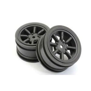 Kyosho KYOFAH706BK 8 SPOKE WANTANABE WHEEL BLACK METALLIC