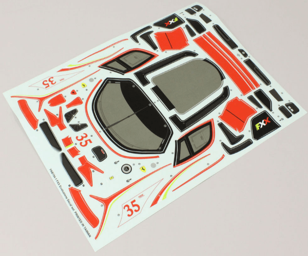 KYOSHO FAB154-1 Decal Set FXX Evoluzione FAZER Ve-X