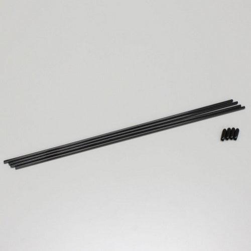 Kyosho 1708 Black Antenna (4) Ultima / DBX / Inferno / FAZER VE-X / TF-5 / TF-5S