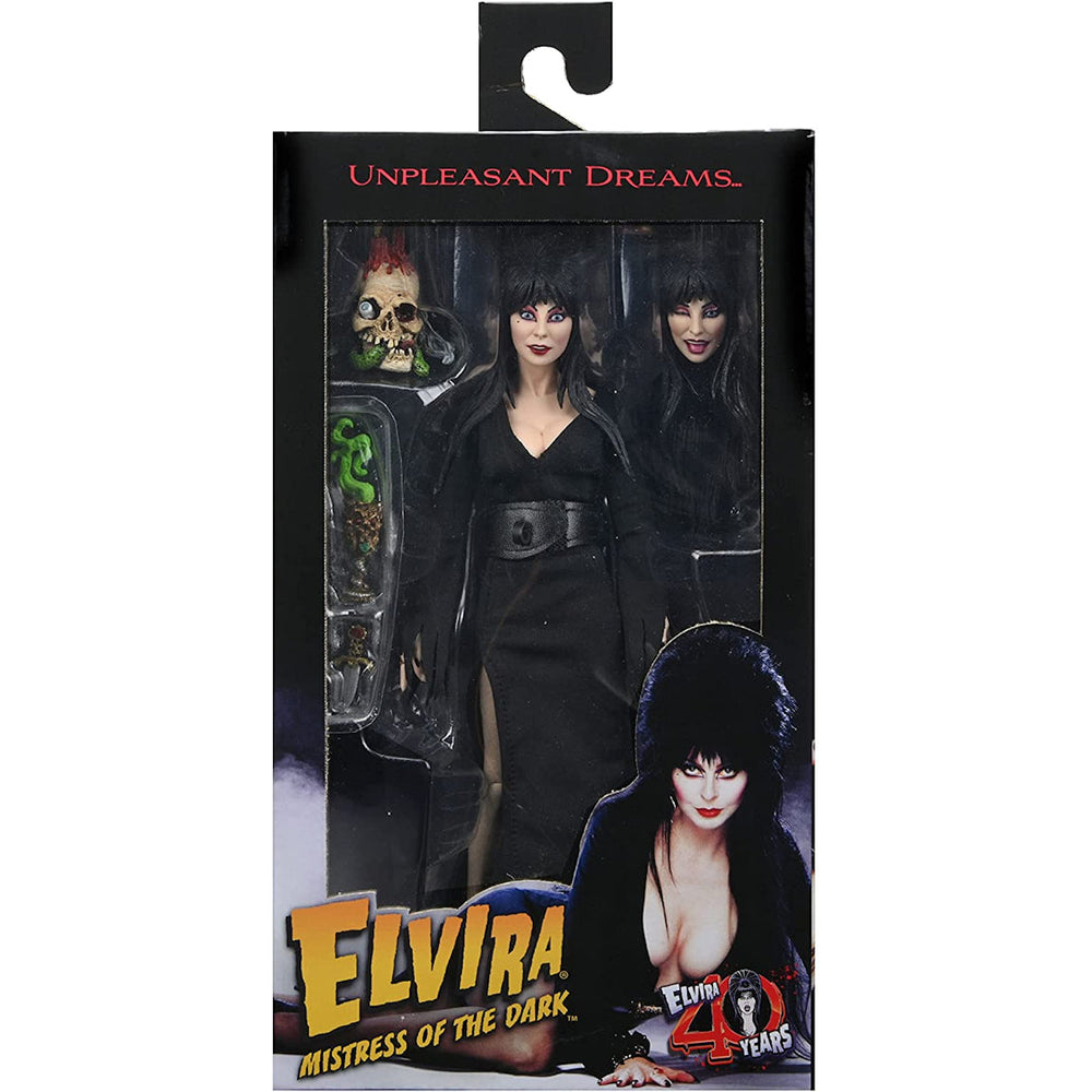 Little Shop of Magic NECA Elvira, Mistress of the Dark – 8? Clothed Action Figure – Elvira — Toys and Collectible