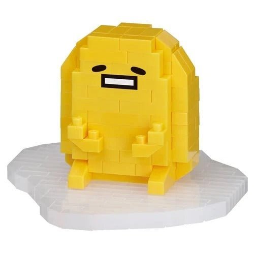 ToyShnip Sanrio Gudetama Nanoblock Constructible Figure