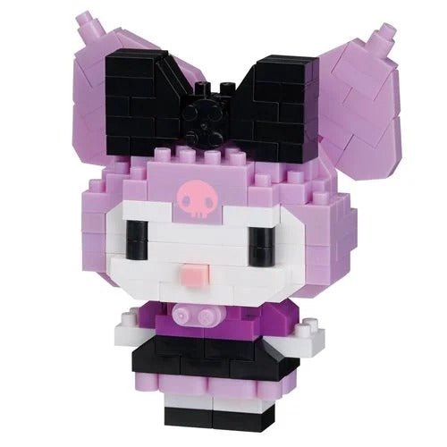 ToyShnip Sanrio Kuromi Dress Up Nanoblock Constructible Figure