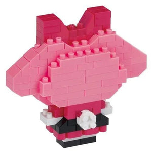 ToyShnip Sanrio My Melody Dress Up Nanoblock Constructible Figure