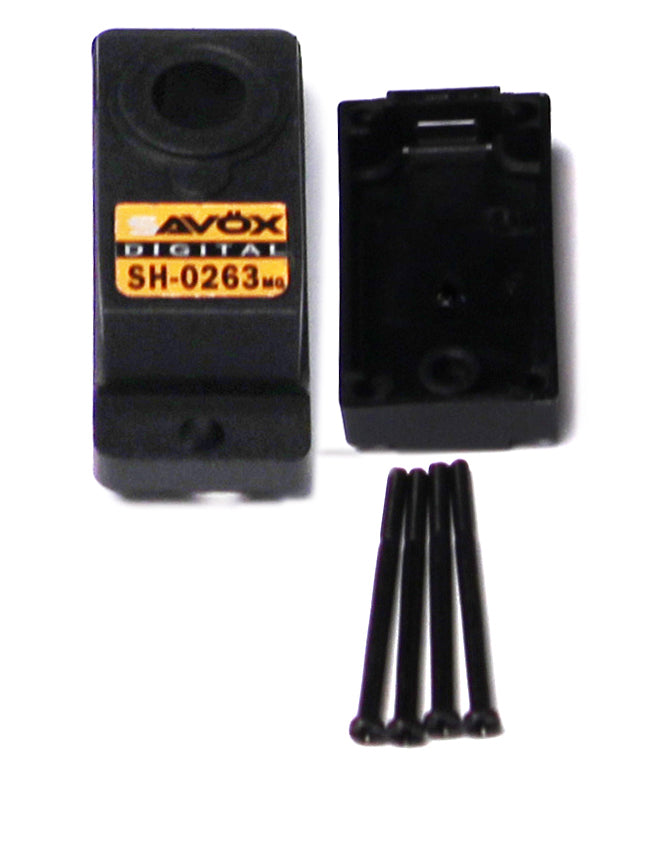 Savox TOP & BOTTOM SERVO CASE WITH 4 SCREWS