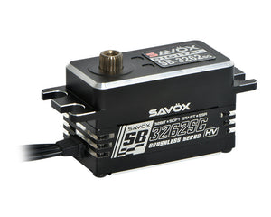 Savox High Torque, High Voltage Brushless Servo, Black Edition