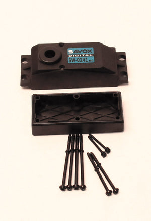 TOP & BOTTOM SERVO CASE WITH 4 SCREWS SW0241MG